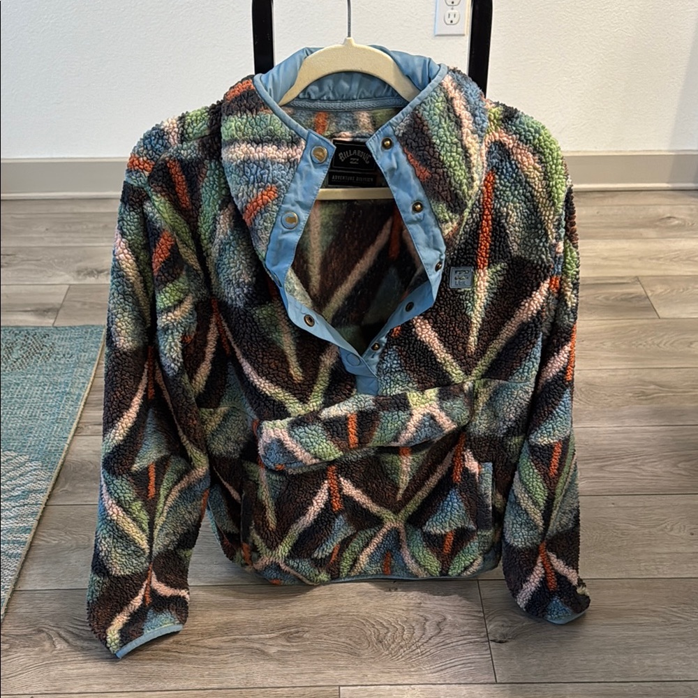 Billabong Adventure Division Kavu Blue and Green Sherpa